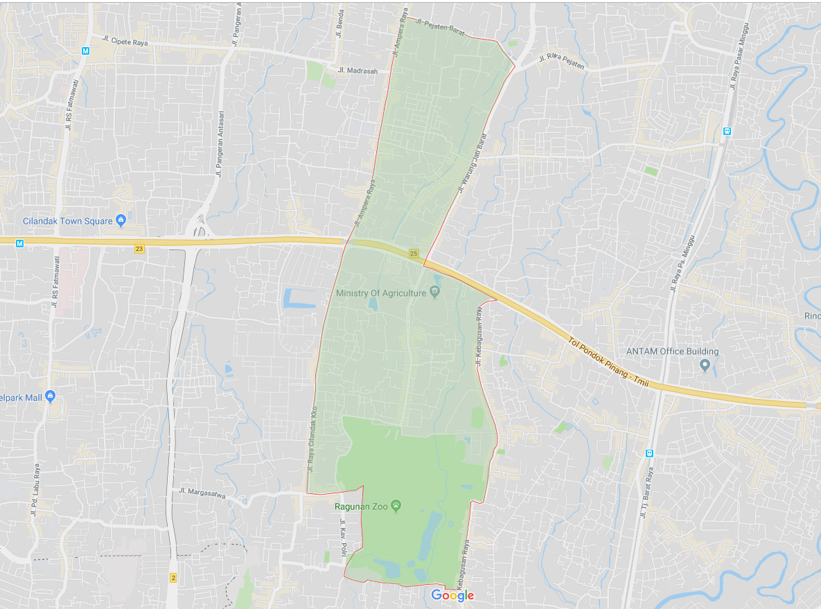 Ragunan dan Perang Perebutan Tahta di Banten
